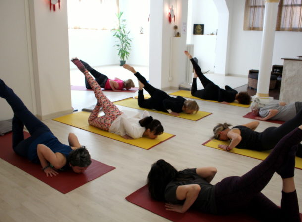 Ore 10,30 lezione di Yoga al Samyayoga